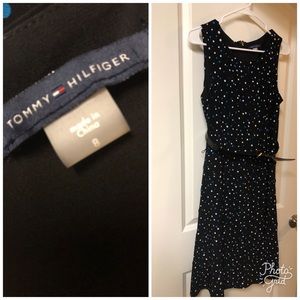 Tommy H belted dress